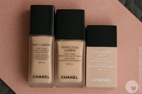 prezzo fondotinta chanel perfection lumiere x1sv37|Chanel lumiere foundation shades.